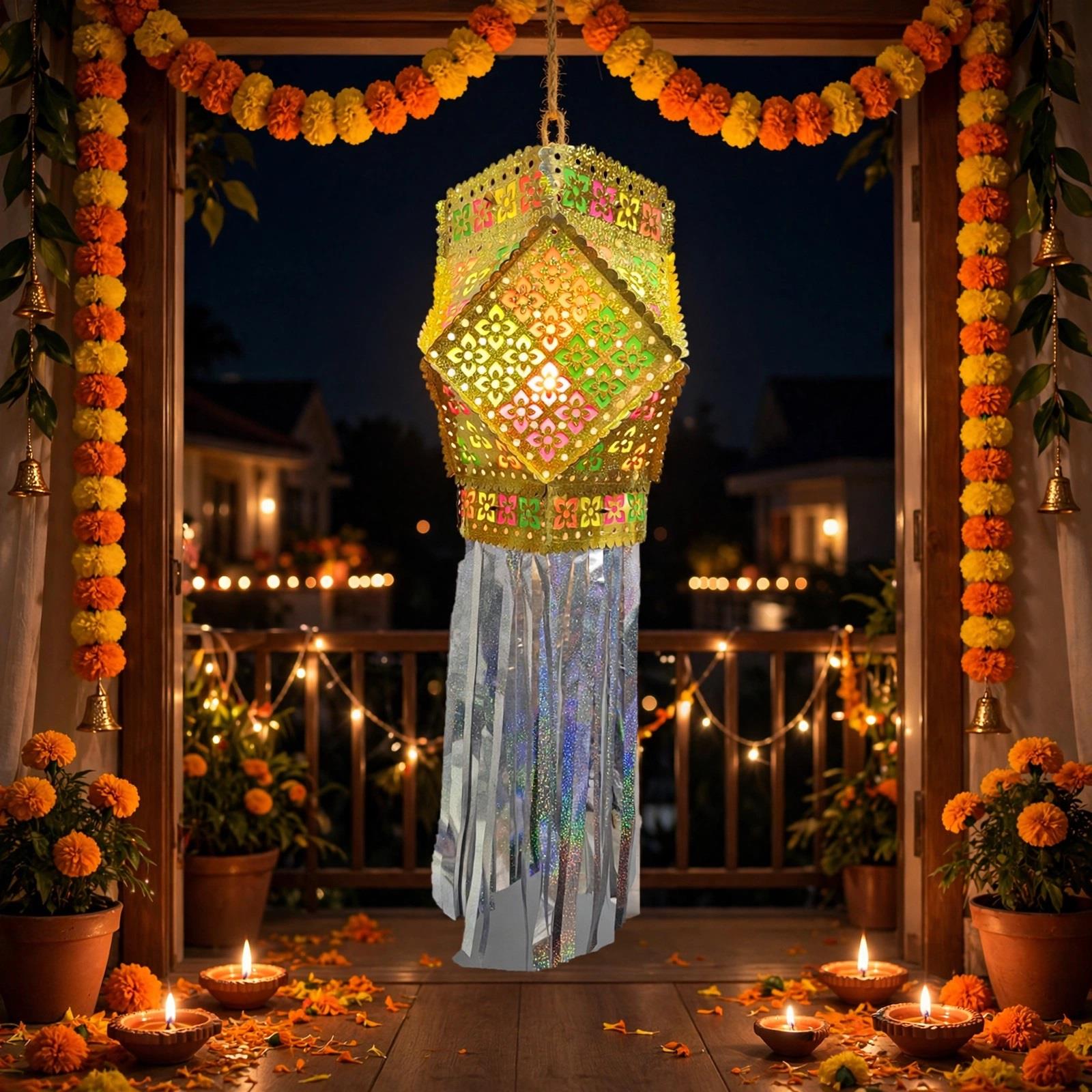 Lantern Paper 3feet Long D14